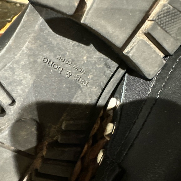 RAG & BONE Shiloh Combat Boots Sz EU37.5/US7.5 - Picture 7 of 10